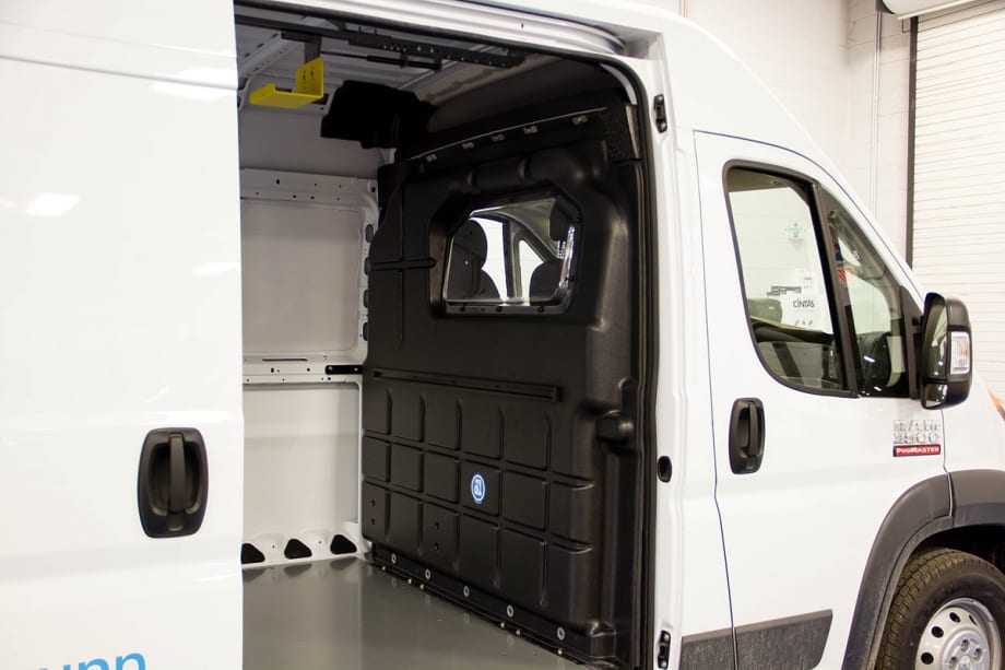 Composite Partition with Window Designed for ProMaster