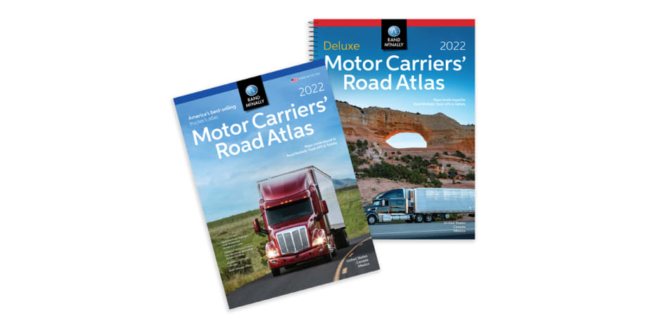 Rand McNally's New Atlas for Professional Drivers