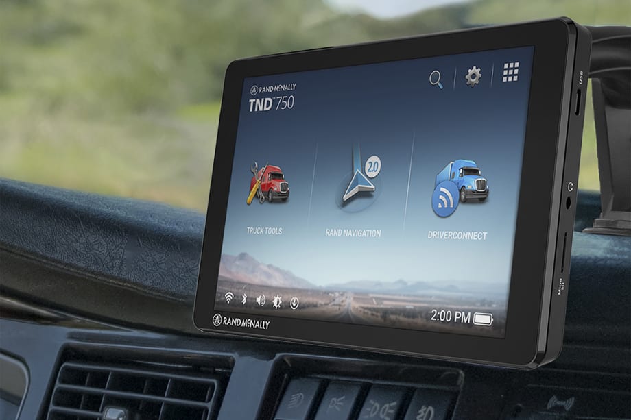 Rand McNally New TND Line Features Navigation 2.0, Upgraded Features