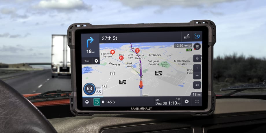 Rand McNally Debuts Largest Truck Navigation Tablet