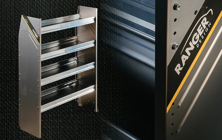 Ranger Design Shelving Line Reduces Weight