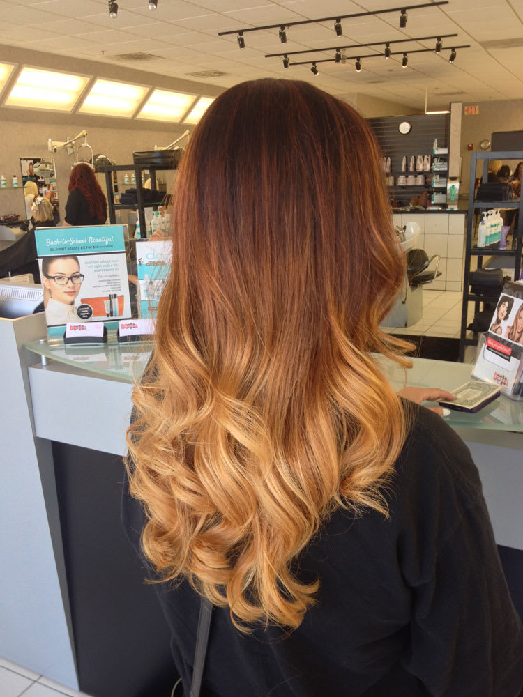 COLOR CORRECTION: Softening the Line Of Demarcation in Ombre