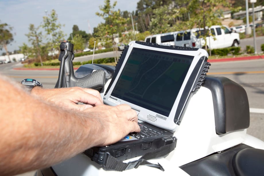Raytheon Provides LA County Sheriff's Dept. Motorcycle Fleet with Laptops