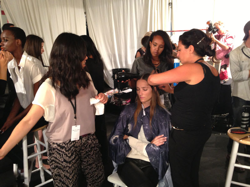 FASHION WEEK: Backstage with Guido for Redken at Rag and Bone