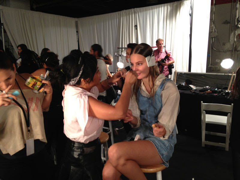 FASHION WEEK: Backstage with Guido for Redken at Rag and Bone