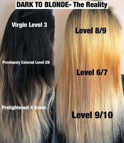 The Reality of Transitioning from Dark to Blonde
