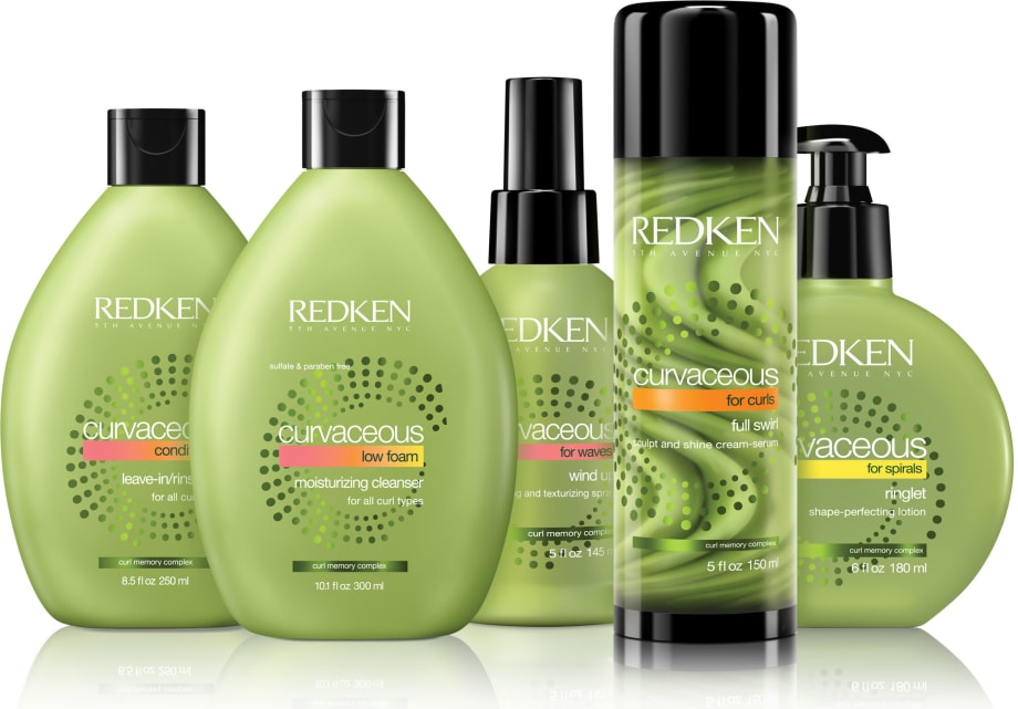 The Curvaceous Line for Waves, Curls and Spirals by Redken