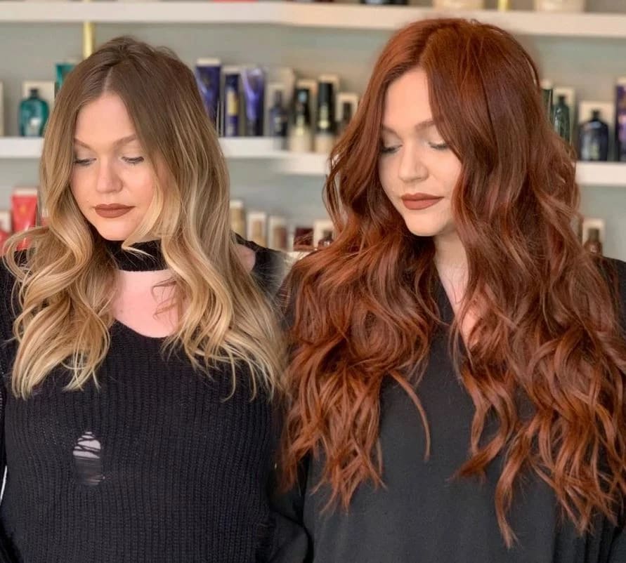 Ravishing Red Makeover: Redken Formula, Bellami Hair Pro Extensions