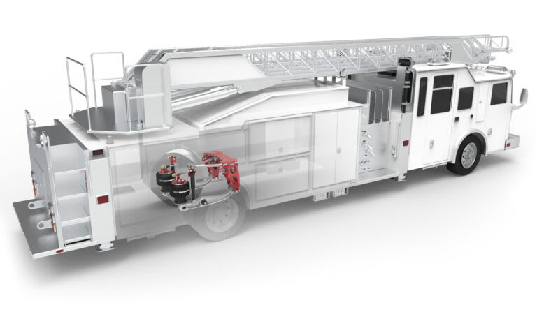 Link Introduces RespondAir Heavy-Duty Rear Air Suspension for Fire and Rescue Applications