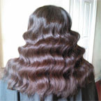 "Retro Glam Waves" by Wendy Delgado