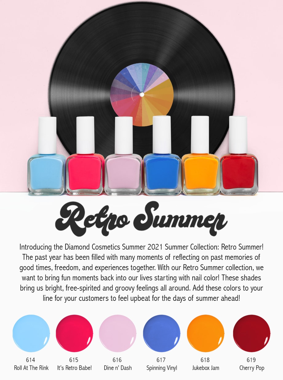 Diamond Cosmetics Retro Summer Collection