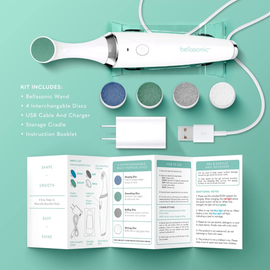 Bellasonic Launches Patented 4-in-1 Electric Nail File System