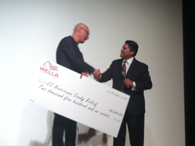 Wella and Cosmetologists Chicago Join Forces for Sandy Victims