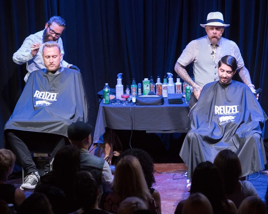 Sweis Hosts Reuzel Scumbag Barbers for Sold Out Event