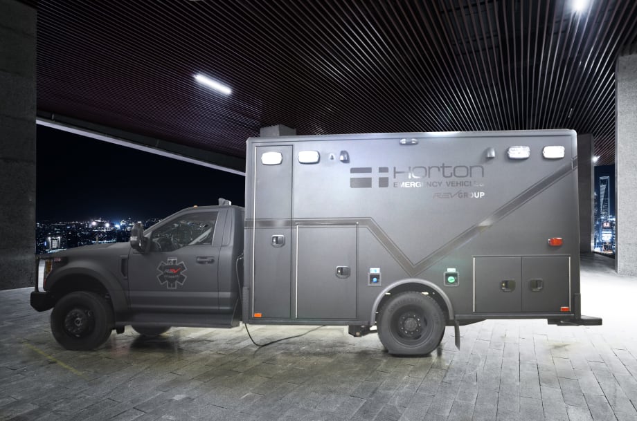 REV Group Launches Ambulance with Ballistic Protection
