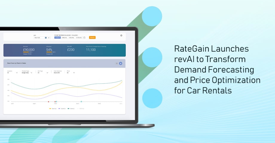 RateGain Launches Demand Forecasting, Pricing Platform