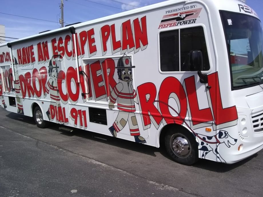 Milwaukee’s Custom RV Promotes Fire Safety