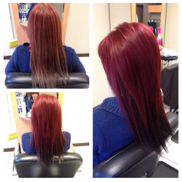 #redhairdressers for National Wear Red Day