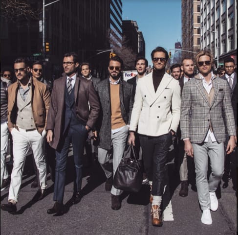NYFW: GO24.7 Styles SuitSupply