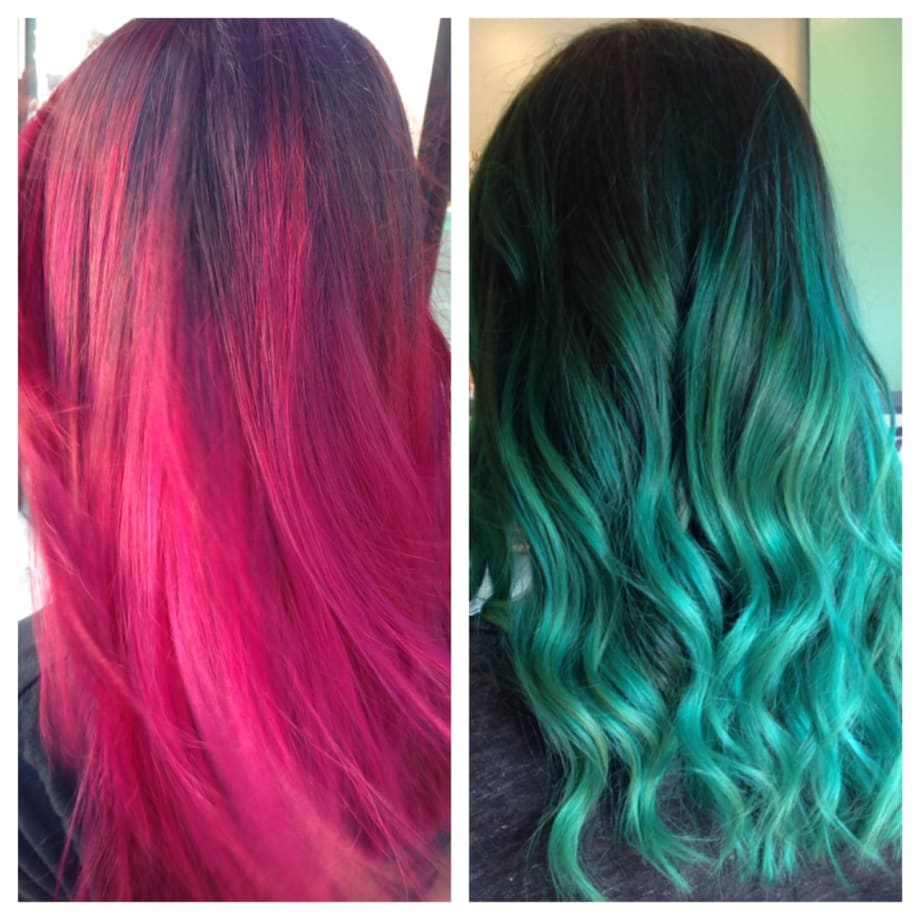 TRANSFORMATION: Pink To Teal