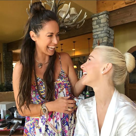 The Big Day: Riawna Capri Reveals Julianne Hough's Wedding-Hair How-To