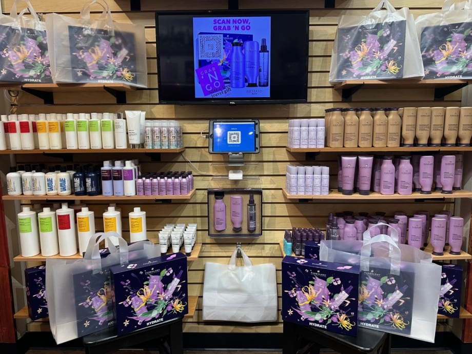 Retailing Gets Edgy at Richard Salon