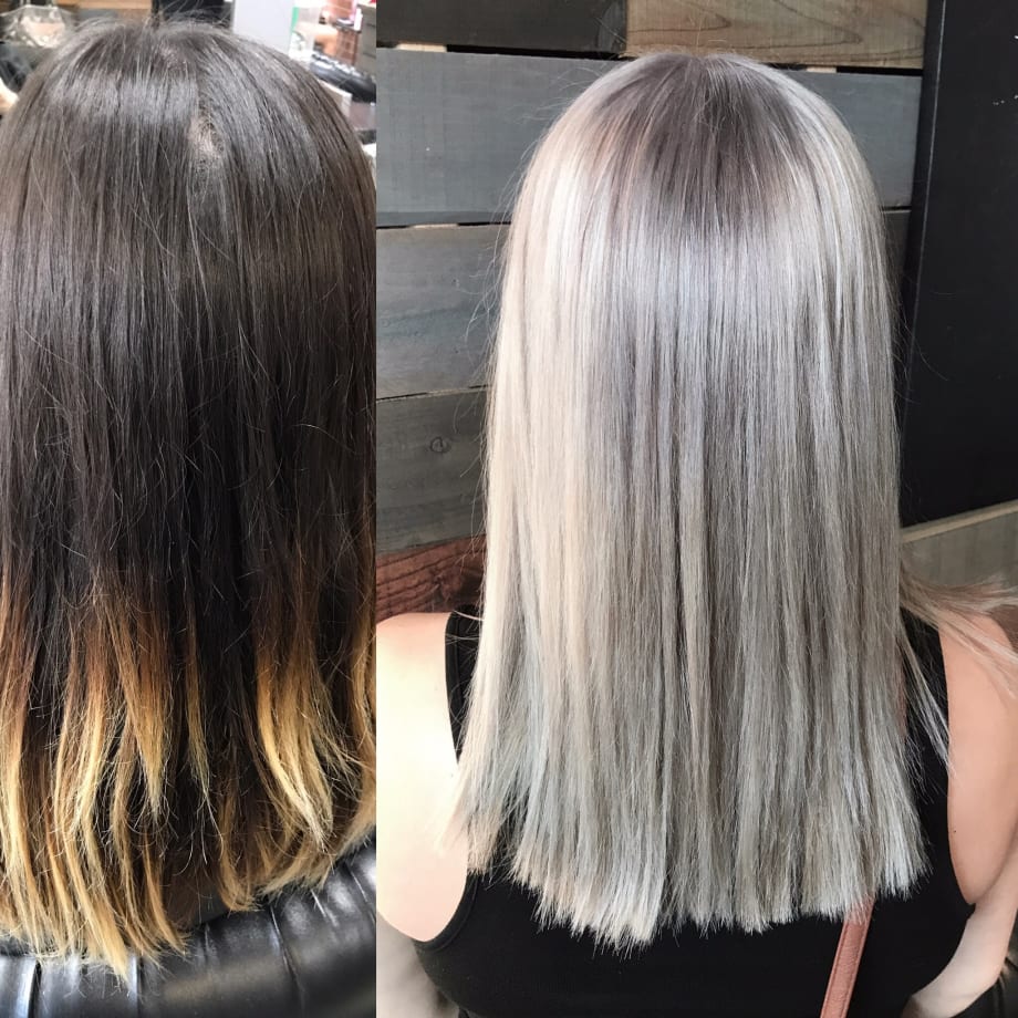 Silvery Blonde...In One Sitting!