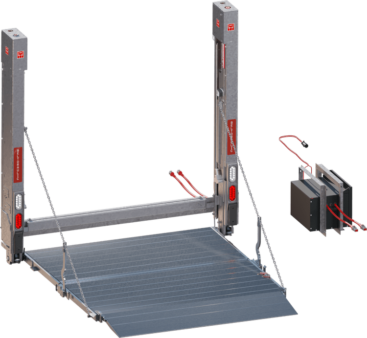 Rise Robotics Beltdraulic all-electric liftgate.
