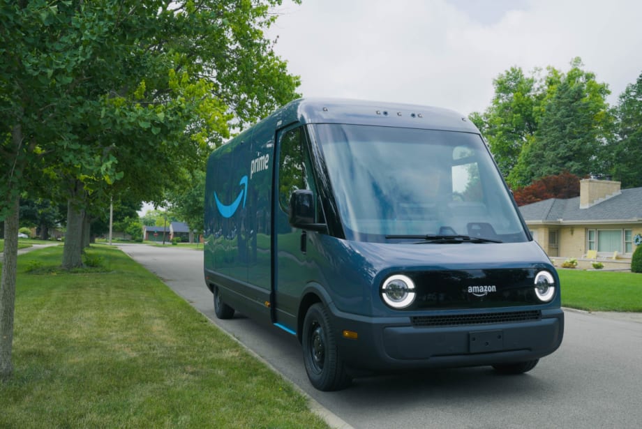 Amazon Deploys 300 Rivian Electric Vans in Europe