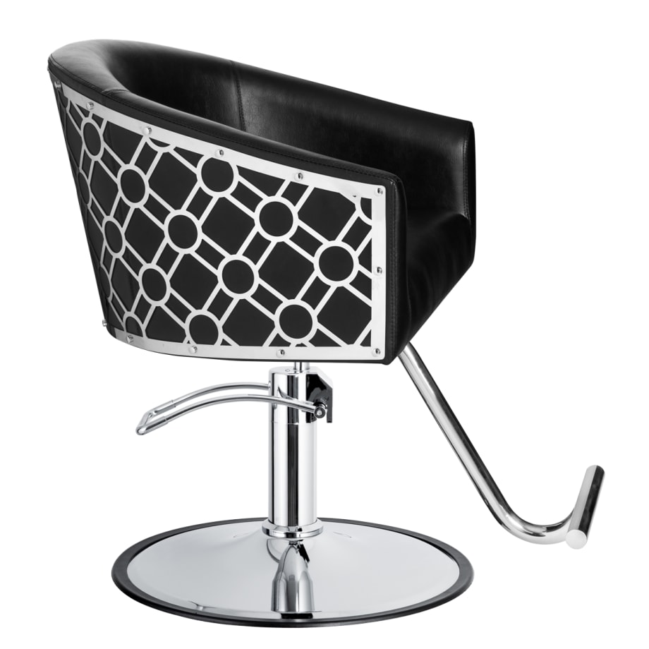 Introducing Minerva's Art Deco, Metal-Wrapped Styling Chair