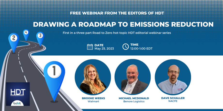 HDT Webinars to Address Fleet Emission-Reduction Challenges