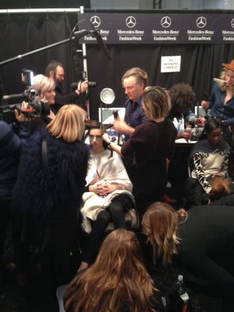 NYFW: Beauty At Tadashi Shoji