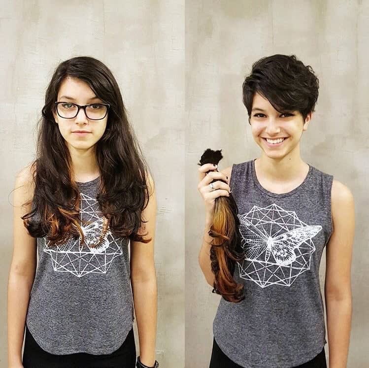 Haircut Transformations: One Dozen Dramatic Cuts by One Talented Stylist