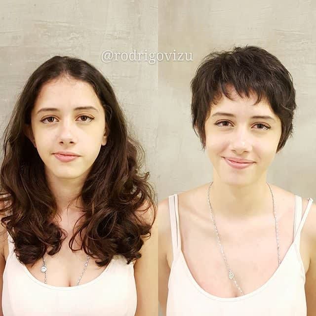 Haircut Transformations: One Dozen Dramatic Cuts by One Talented Stylist