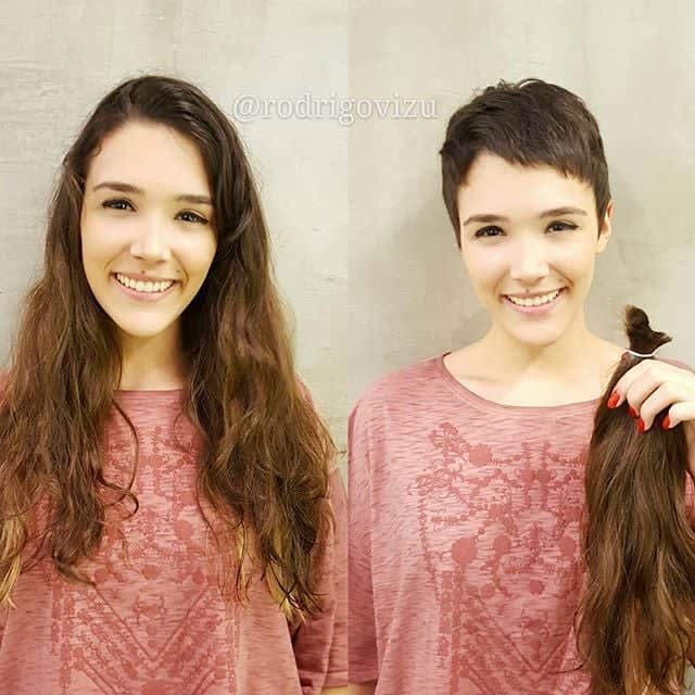 Haircut Transformations: One Dozen Dramatic Cuts by One Talented Stylist