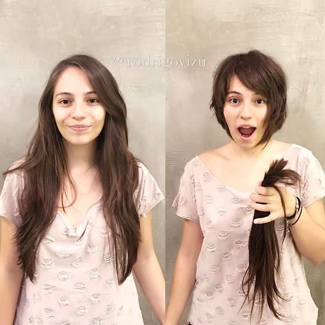 Haircut Transformations: One Dozen Dramatic Cuts by One Talented Stylist