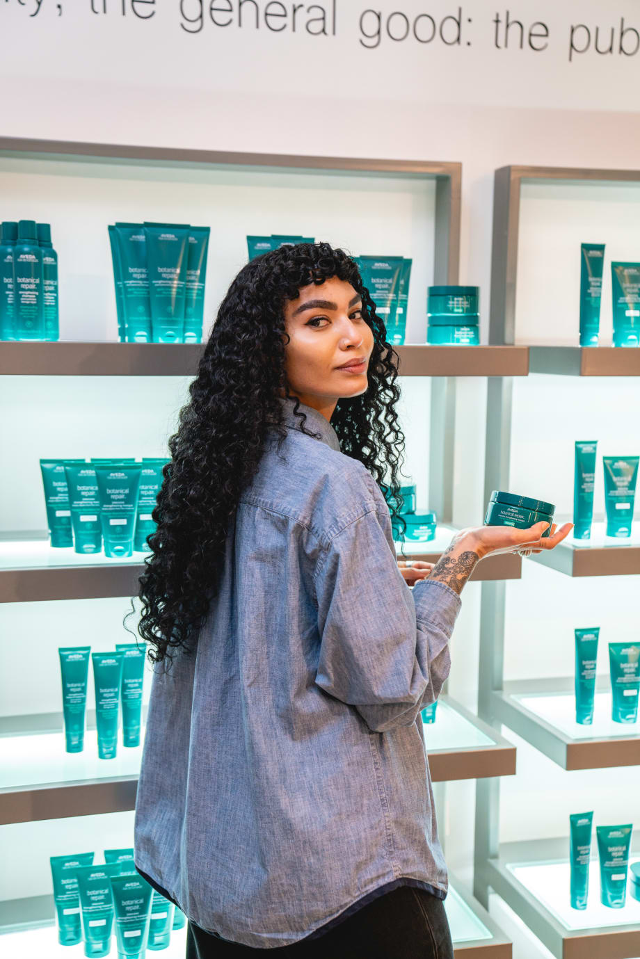 Aveda Cuts 2 Feet of Hair From Influencer's Famous Long Locks