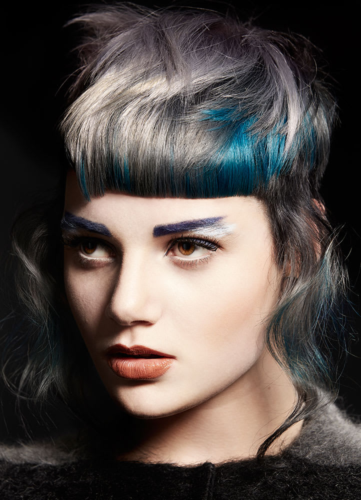 3 Vivid Hair Color Ideas on Super Short Hair