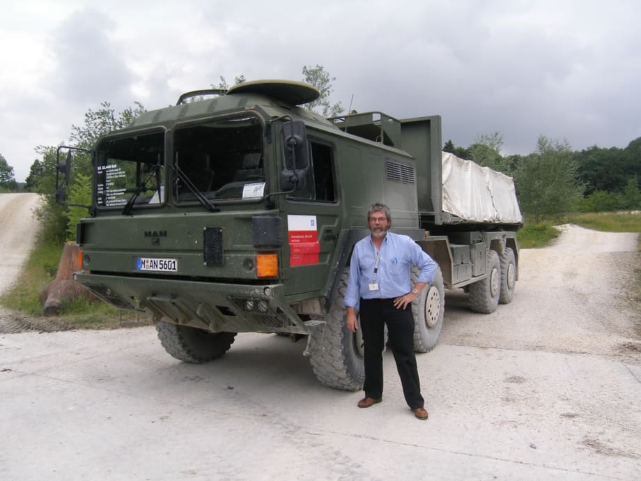 Pulling into the Yard