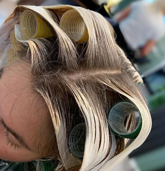 Rollers are Your New Best Friend for Balayage