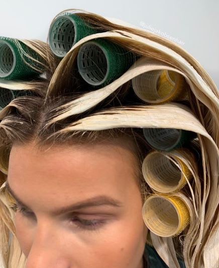 Rollers are Your New Best Friend for Balayage