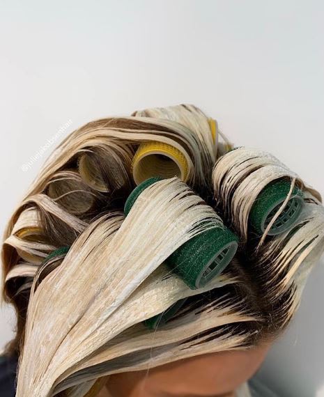 Rollers are Your New Best Friend for Balayage