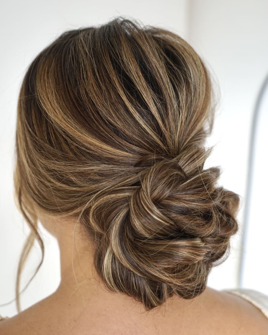 Bridal How-To: Romantic Textured Updo