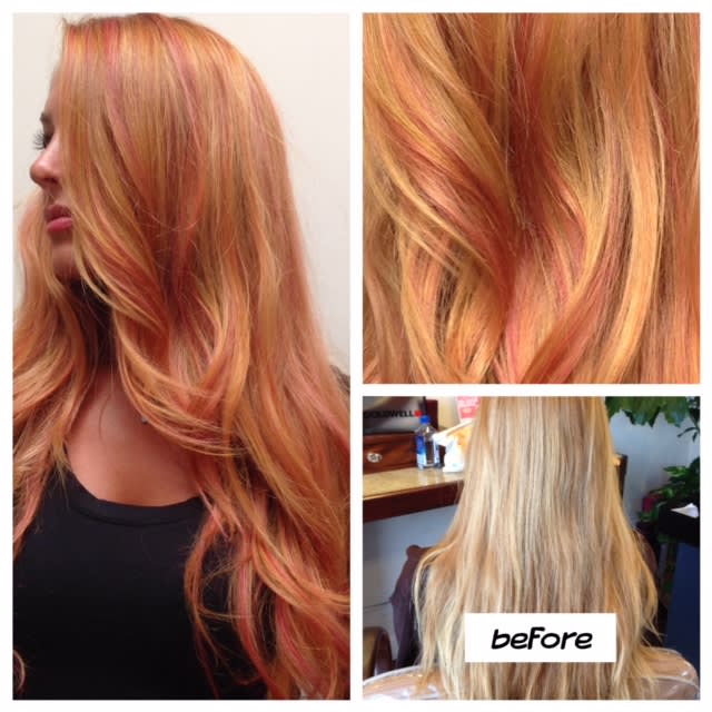 TRANSFORMATION: California Sunset Red