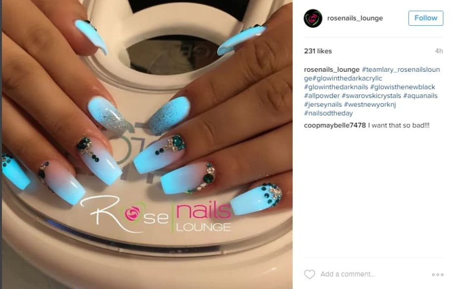 Turn Down the Lights: Glow-in-the-Dark Hair and Nail Inspiration