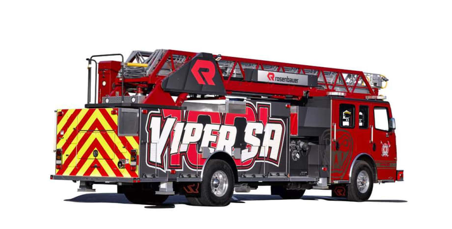 Rosenbauer Viper SA Fire Truck Equipped with Meritor’s RS180 Rear Axle