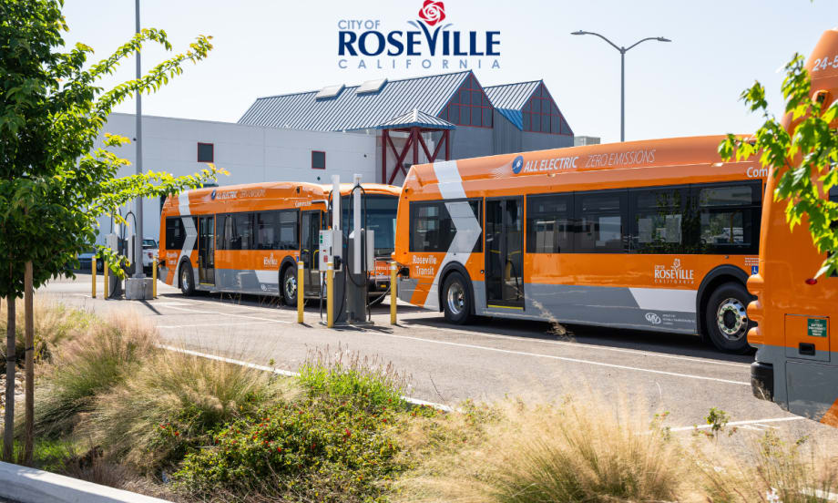 The City of Roseville Hits A Milestone on its Path to Zero-Emissions