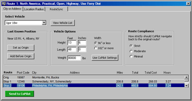 ALK Technologies Introduces RouteSync