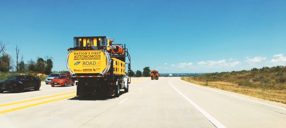 Tennessee Tests Autonomous TMA Truck