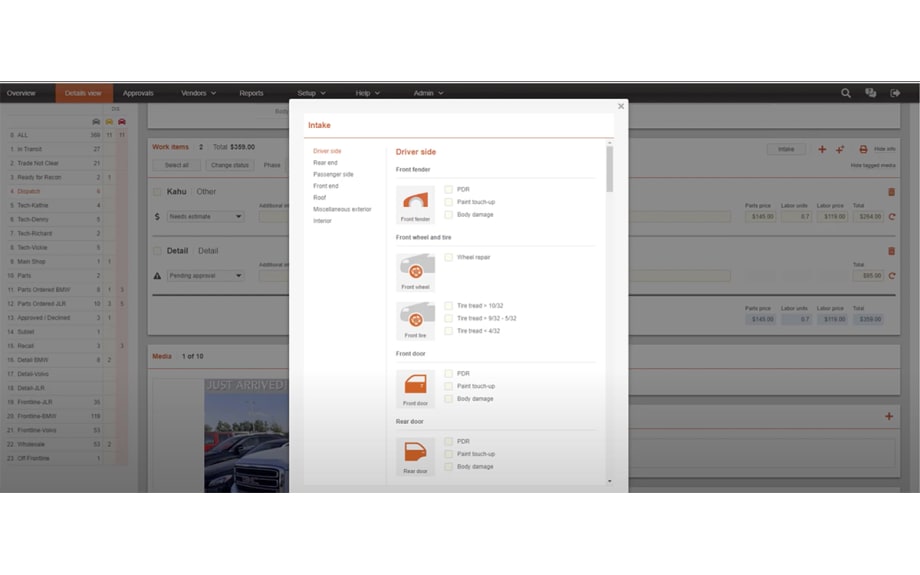 Process Cars Into Reconditioning Faster